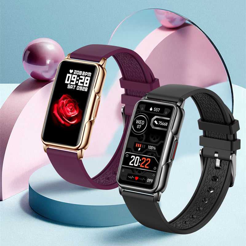 Damen Smart Sport Armband - Gesundheitsuhr mit Funktionen