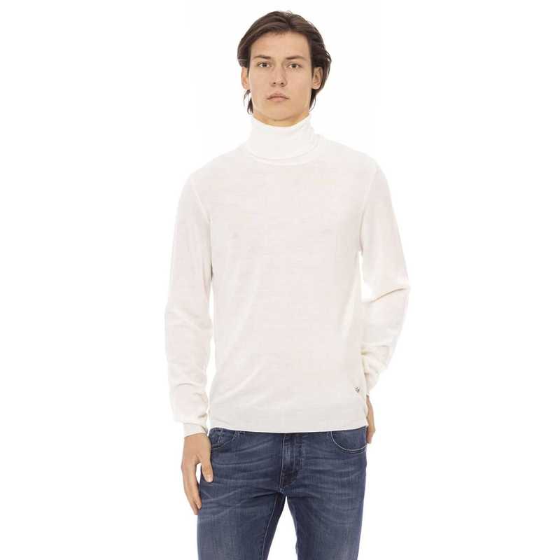 Baldinini Herren Rollkragenpullover Wolle