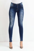 Damen High Waist Skinny Jeans Athens