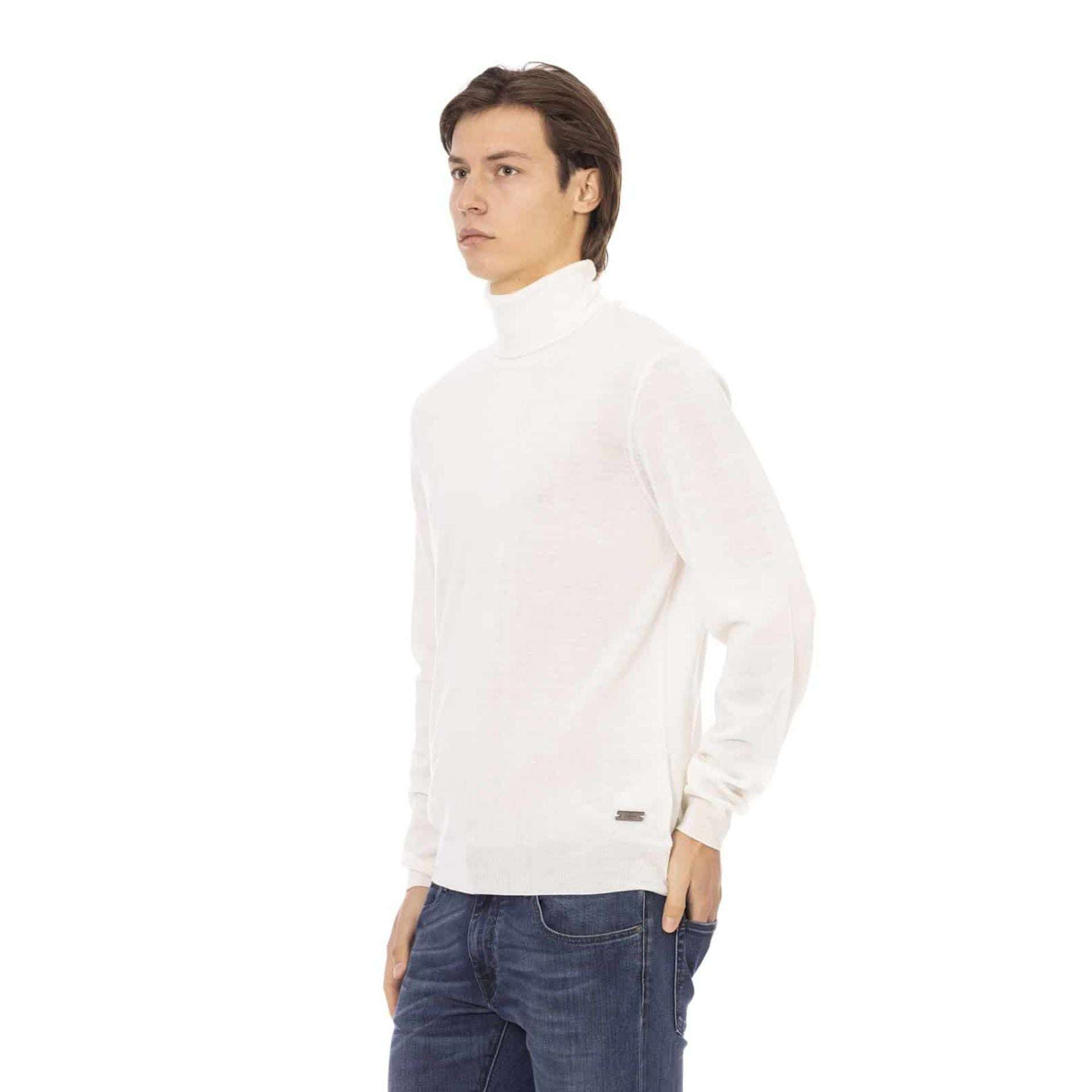 Baldinini Herren Rollkragenpullover Wolle