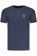AERONAUTICA MILITARE Herren-T-Shirt, blau Blau 2XL 8057630640184