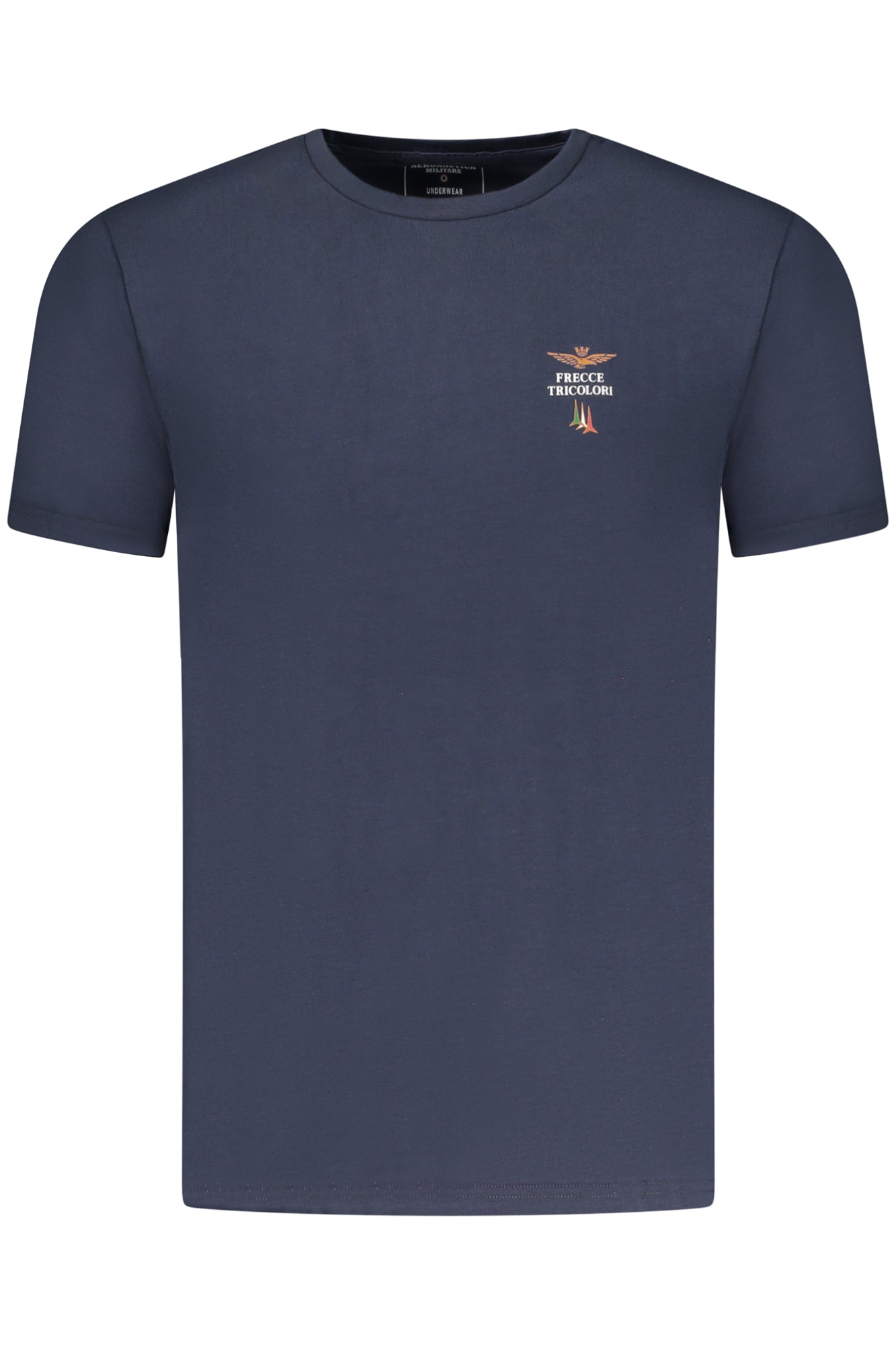 AERONAUTICA MILITARE Herren-T-Shirt, blau Blau 2XL 8057630640184