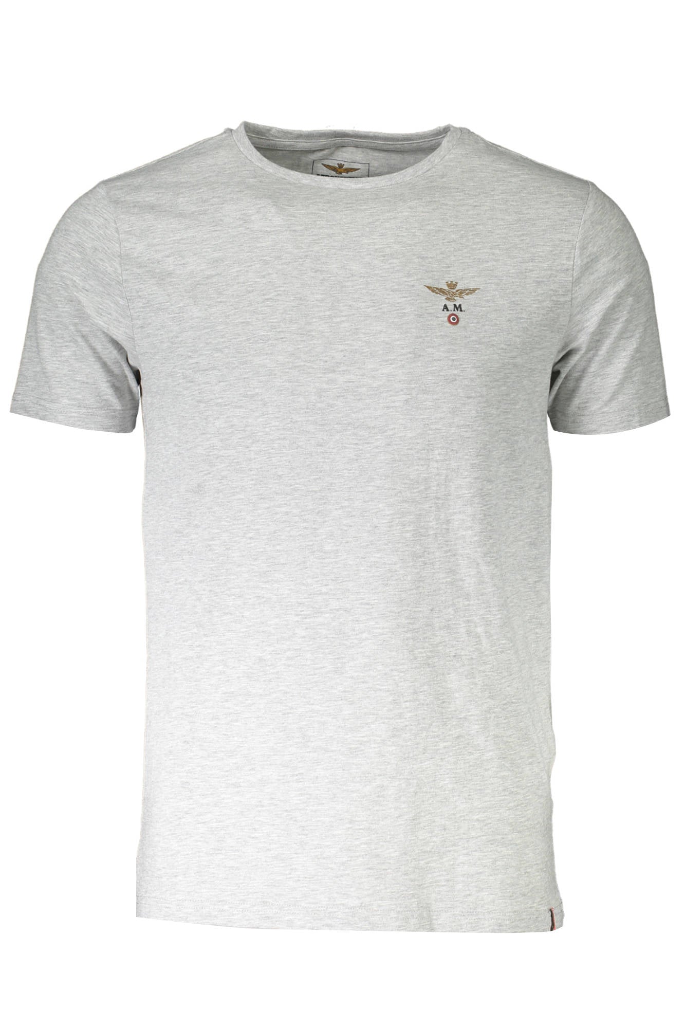 AERONAUTICA MILITARE HERREN OUTDOOR-T-SHIRT GRAU Grau 2XL 8056423500360