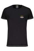 AERONAUTICA MILITARE SCHWARZES OUTDOOR-T-SHIRT FÜR HERREN Schwarz M 8057630033672