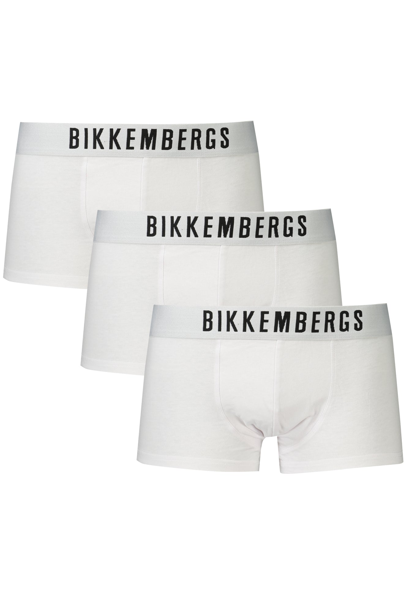 BIKKEMBERGS HERREN BOXERSHORTS WEISS Weiß 2XL 8057803603664
