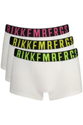 BIKKEMBERGS Herren-Boxershorts, weiß Weiß 3XL 8054794963005