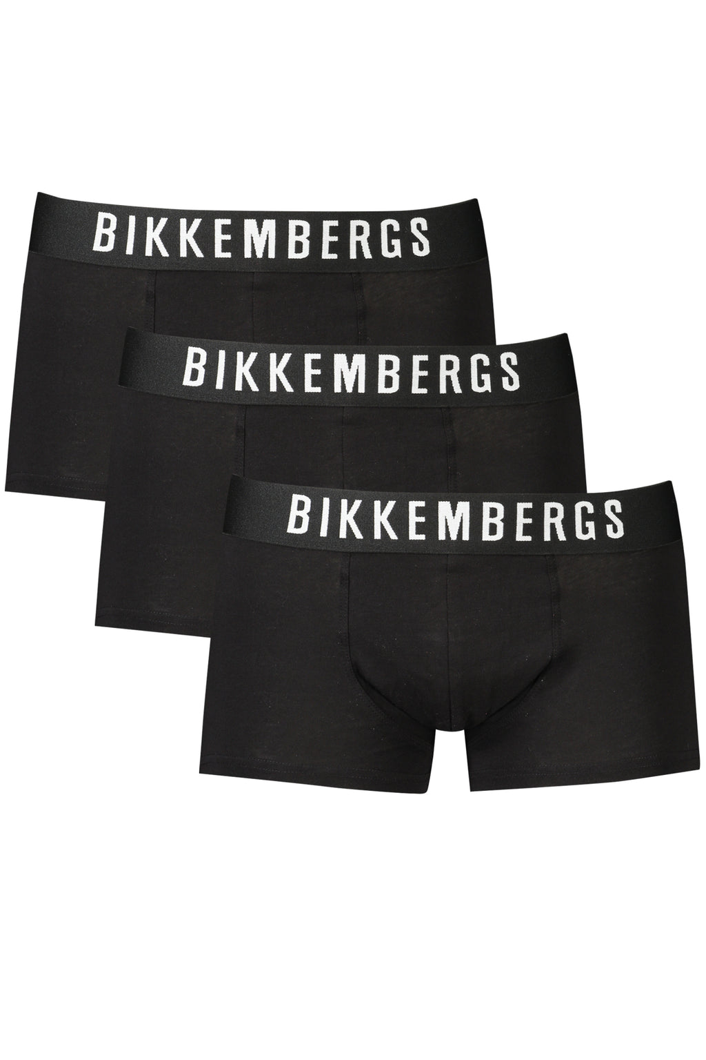 BIKKEMBERGS HERREN BOXERSHORTS SCHWARZ