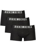 BIKKEMBERGS HERREN BOXERSHORTS SCHWARZ