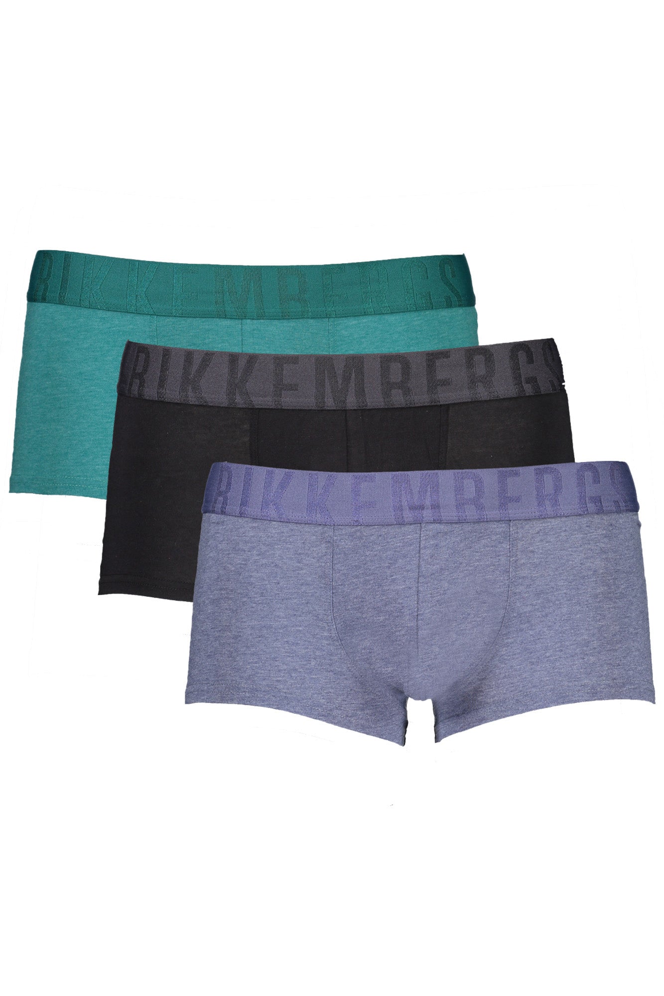 BIKKEMBERGS HERREN BOXERSHORTS GRÜN