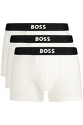 BOSS Herren-Boxershorts, weiß