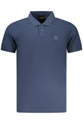 BOSS Herren-Poloshirt mit kurzen Ärmeln, blau Blau 3XL 4063542991683
