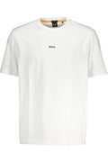 BOSS KURZARM T-SHIRT HERREN WEISS