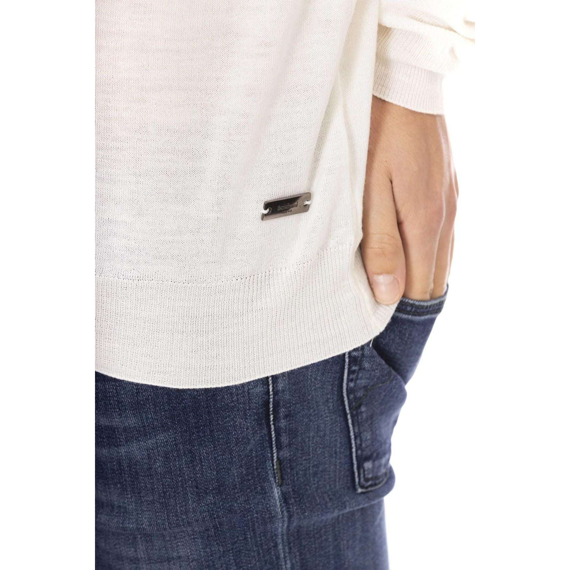 Baldinini Herren Rollkragenpullover Wolle