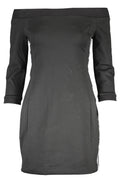 CALVIN KLEIN SCHWARZES FRAUENKURZES KLEID Schwarz XS 8719852959160