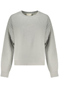 CALVIN KLEIN DAMEN-SWEATSHIRT MIT REISSVERSCHLUSS, GRAU Grau XL 8721187353025