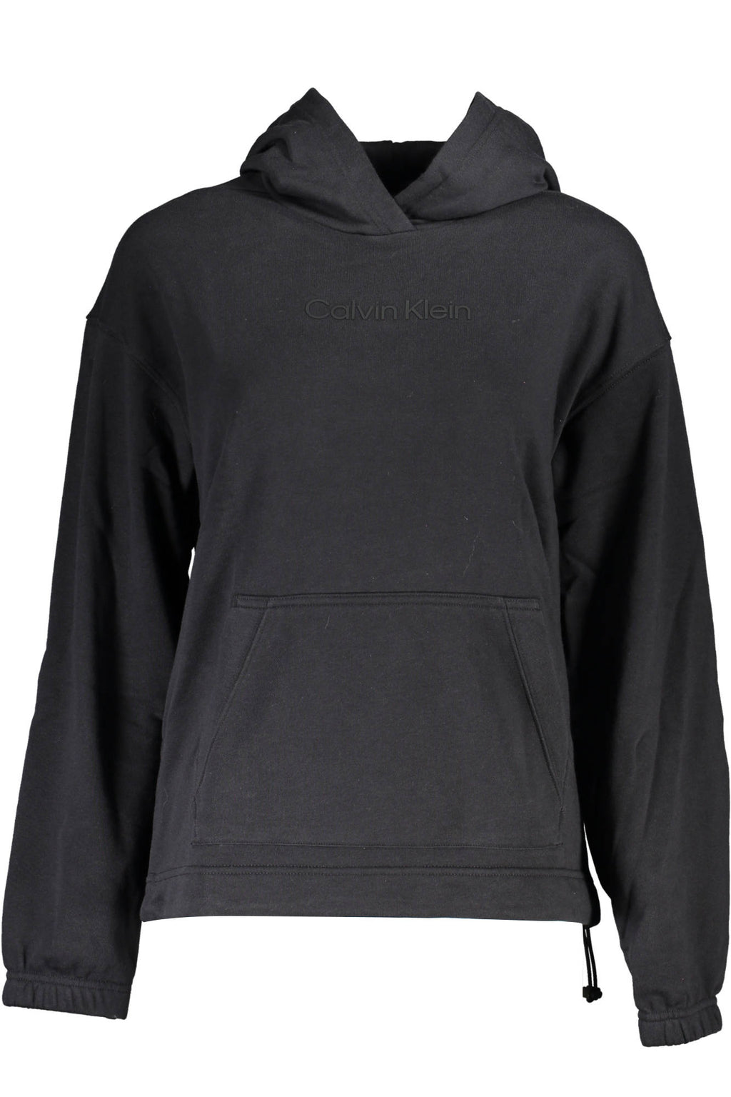 CALVIN KLEIN DAMEN SWEATSHIRT OHNE REISSVERSCHLUSS SCHWARZ