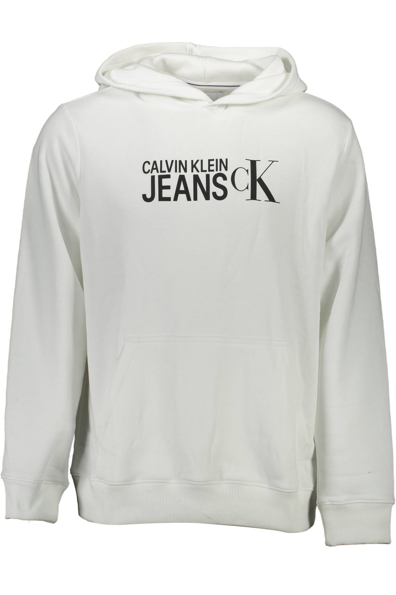 CALVIN KLEIN SWEATSHIRT OHNE REISSVERSCHLUSS HERREN WEISS Weiß XL 8719854511830