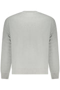 CALVIN KLEIN Herren-Sweatshirt mit Reißverschluss, grau
