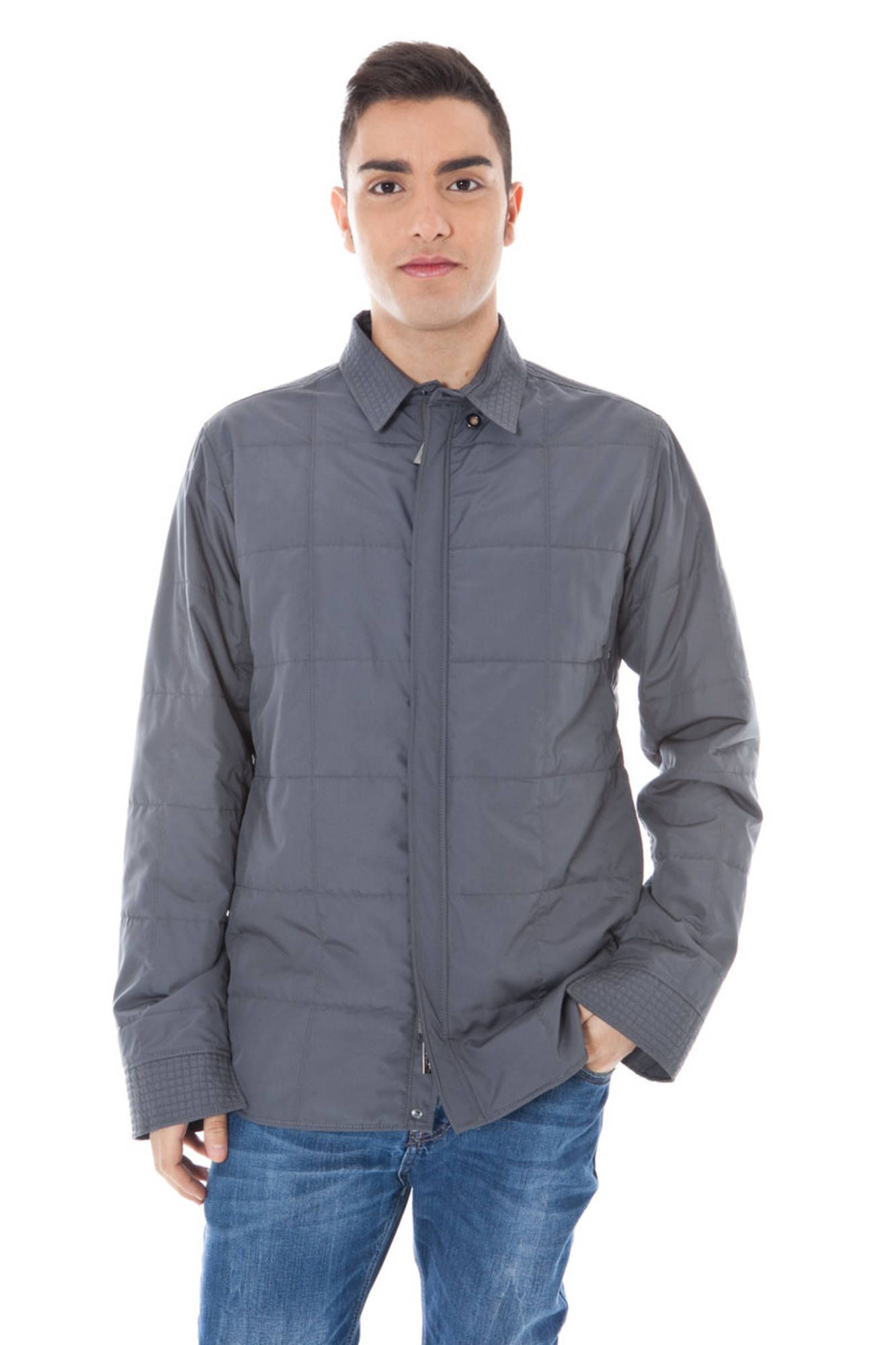 CALVIN KLEIN GRAUE SPORTJACKE FÜR HERREN Grau 46 7438632255438