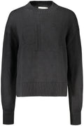 CALVIN KLEIN SCHWARZER PULLOVER FÜR DAMEN Schwarz XL 8720639322541