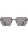 CALVIN KLEIN HERREN SONNENBRILLE SILBER Silber UNI 883901176520