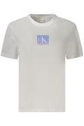 CALVIN KLEIN KURZARM-T-SHIRT DAMEN WEISS