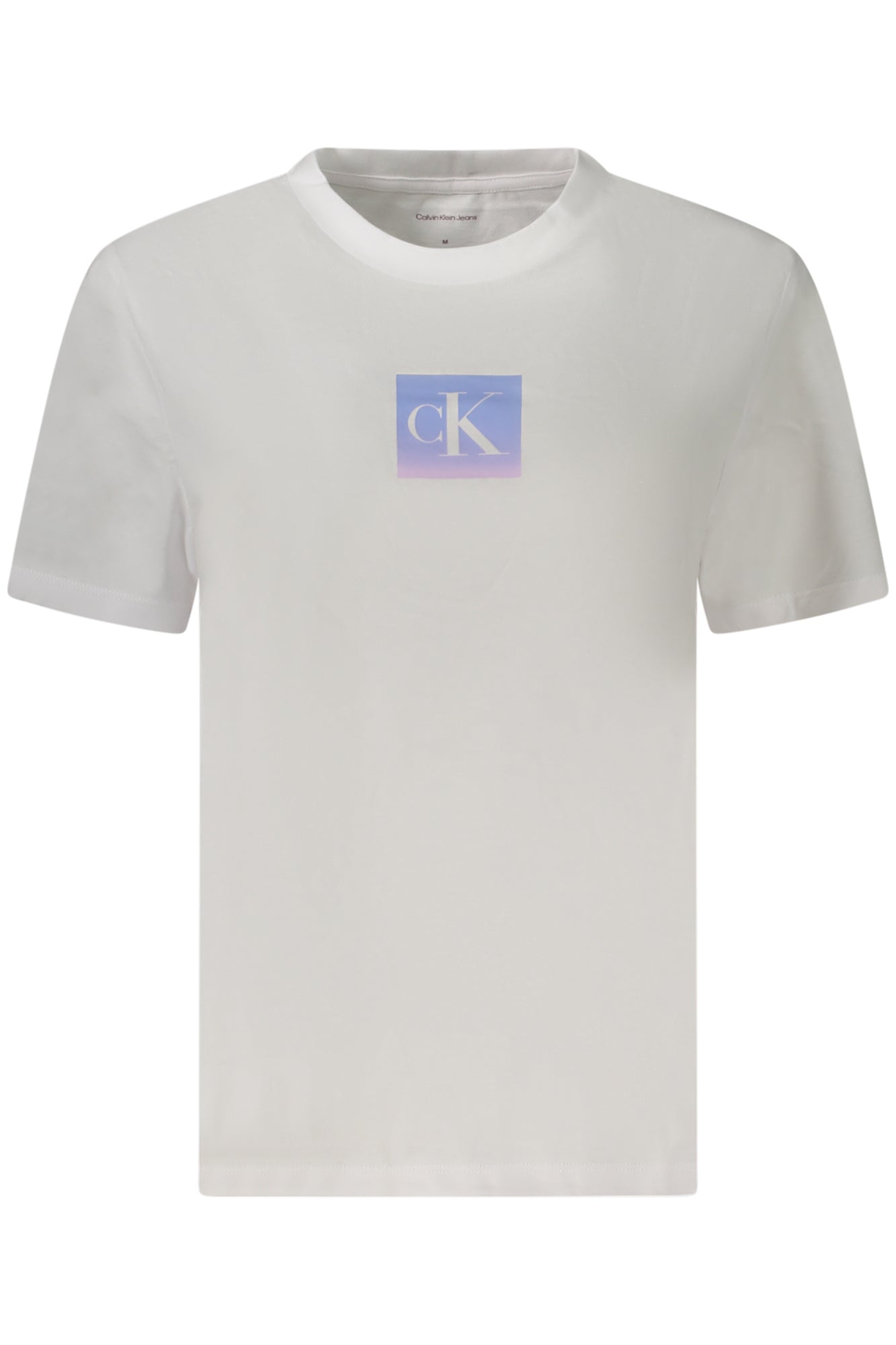 CALVIN KLEIN KURZARM-T-SHIRT DAMEN WEISS