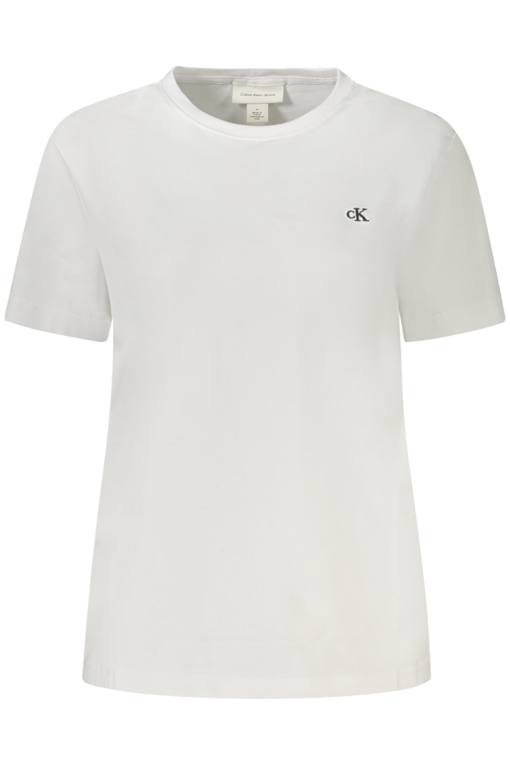 CALVIN KLEIN KURZARM-T-SHIRT DAMEN WEISS