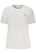 CALVIN KLEIN KURZARM-T-SHIRT DAMEN WEISS