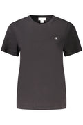 CALVIN KLEIN KURZARM-T-SHIRT DAMEN SCHWARZ