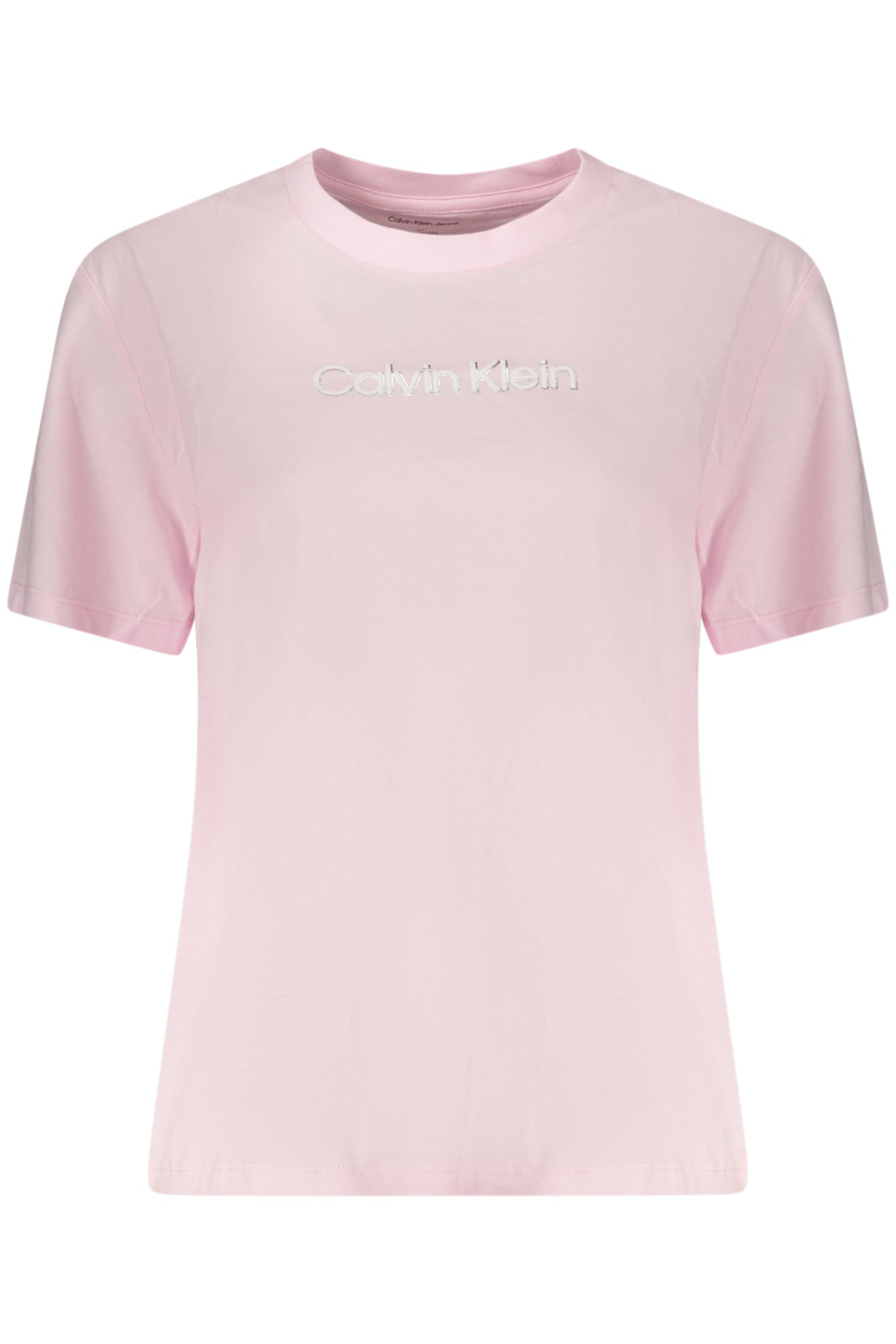 CALVIN KLEIN DAMEN-T-SHIRT MIT KURZEN ÄRMELN, ROSA Rosa L 8721224753023