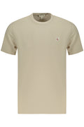 CALVIN KLEIN HERREN-T-SHIRT MIT KURZEN ÄRMELN, BEIGE Beige XS 8721223574964