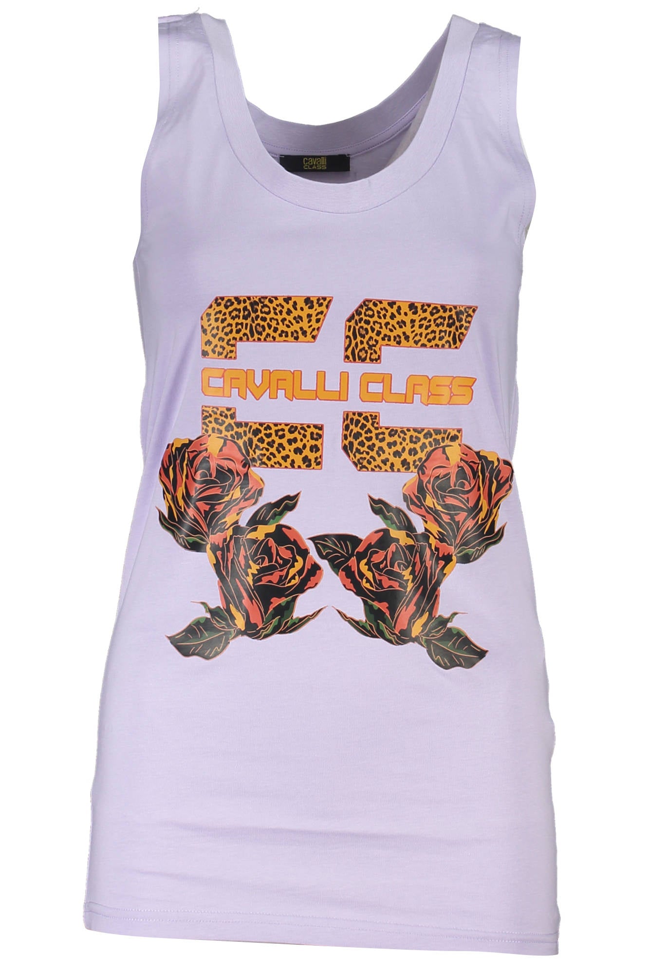 CAVALLI CLASS LILA TANK TOP FÜR DAMEN Violett XS 8054323861260