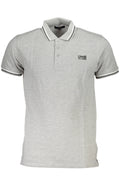 CAVALLI CLASS POLO KURZARM HERREN GRAU Grau 2XL 8059915024597