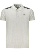 CAVALLI CLASS POLO KURZARM HERREN GRAU Grau 2XL 8053000075792