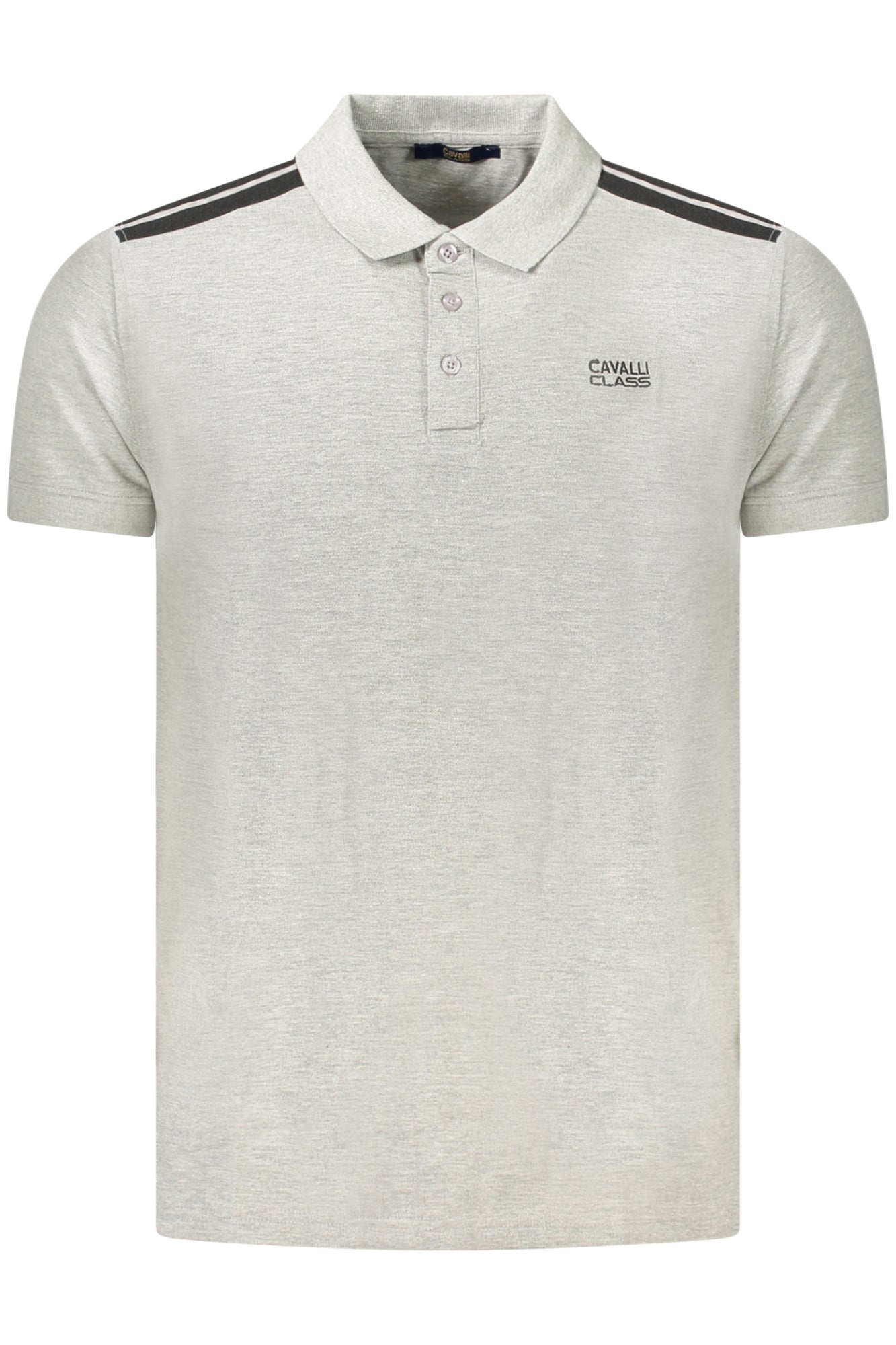CAVALLI CLASS POLO KURZARM HERREN GRAU Grau 2XL 8053000075792