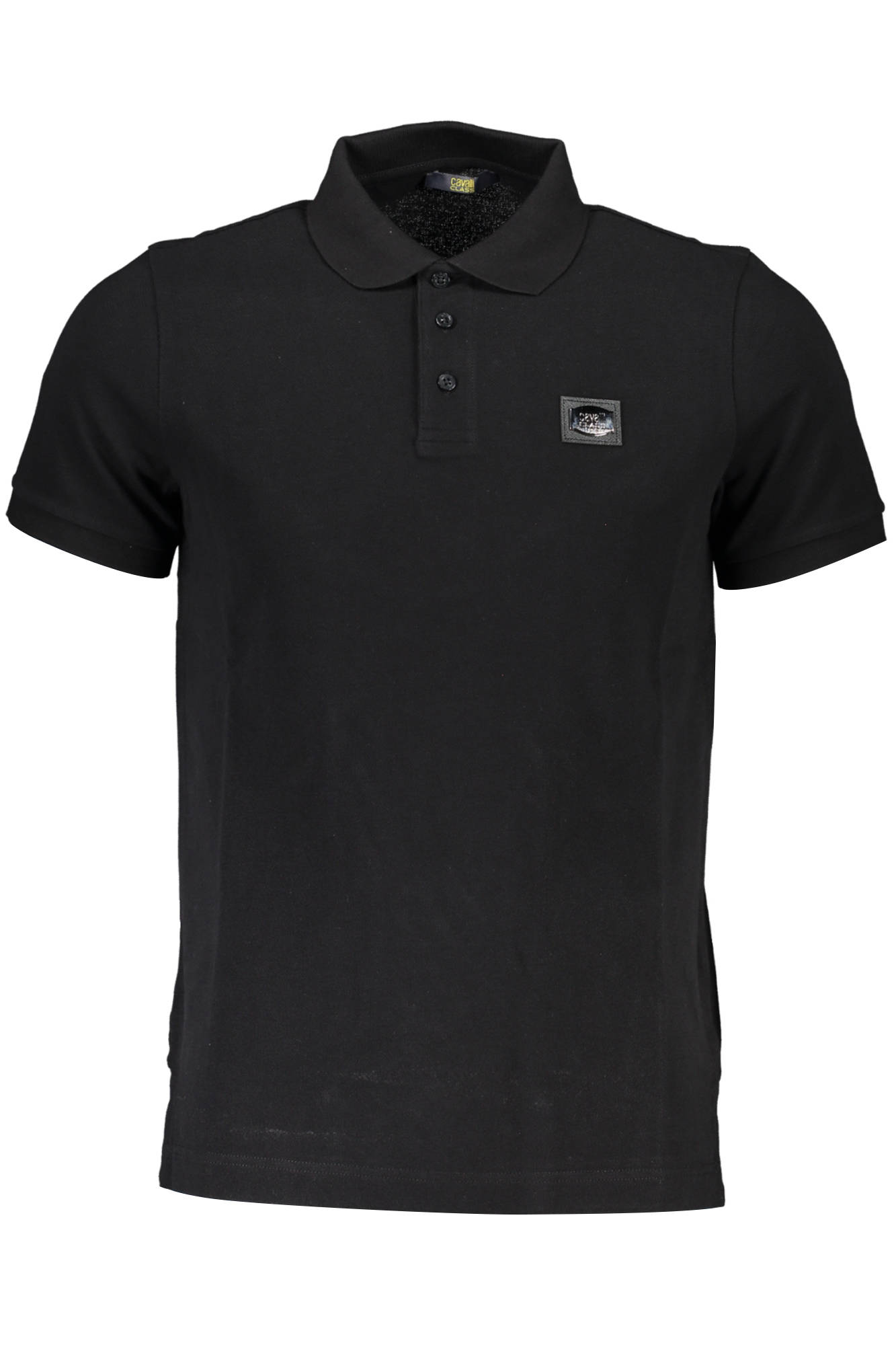 CAVALLI CLASS POLO KURZARM HERREN SCHWARZ Schwarz M 8054323758690