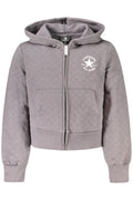 Converse Mädchen Zip-Up Hoodie, Grau Grau 13-15A 197717013673