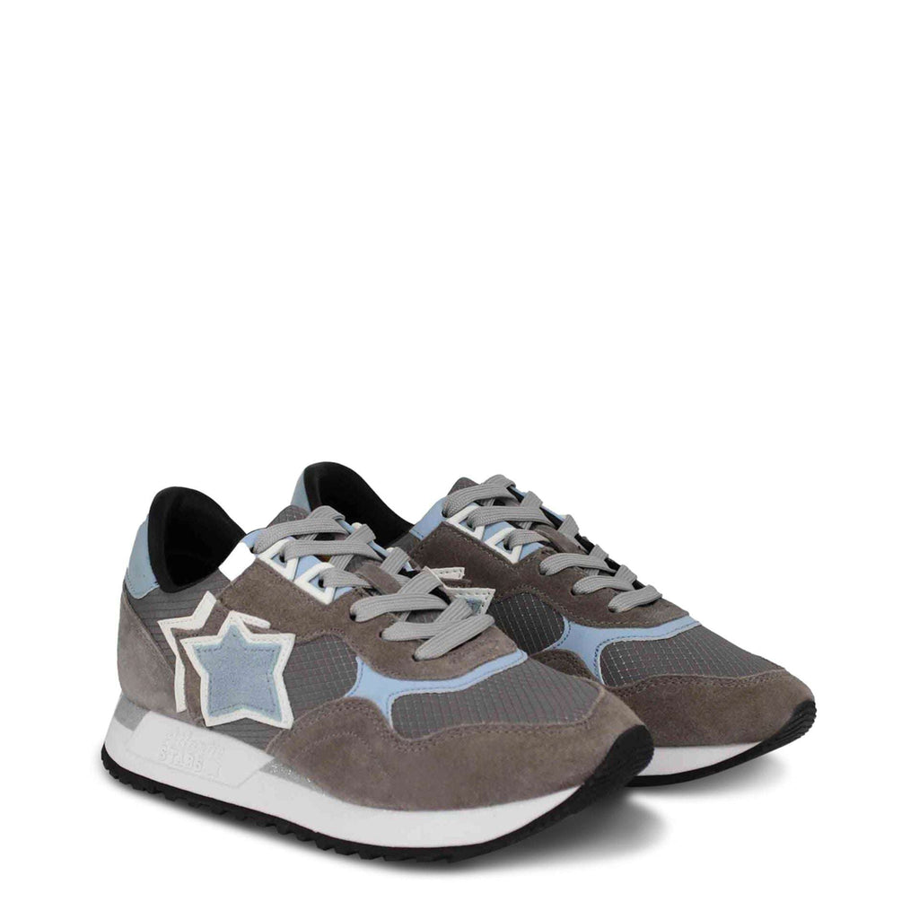 tlantic Stars Damen Sneakers aus Veloursleder