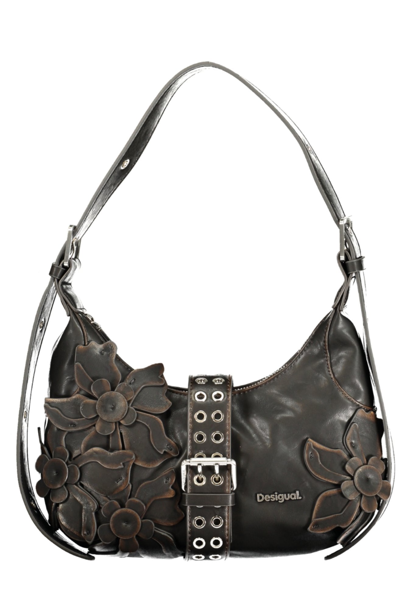 DESIGUAL DAMEN-BRAUNTASCHE Braun UNI 8445110771983
