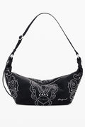 DESIGUAL DAMEN SCHWARZE TASCHE Schwarz UNI 8445110721599
