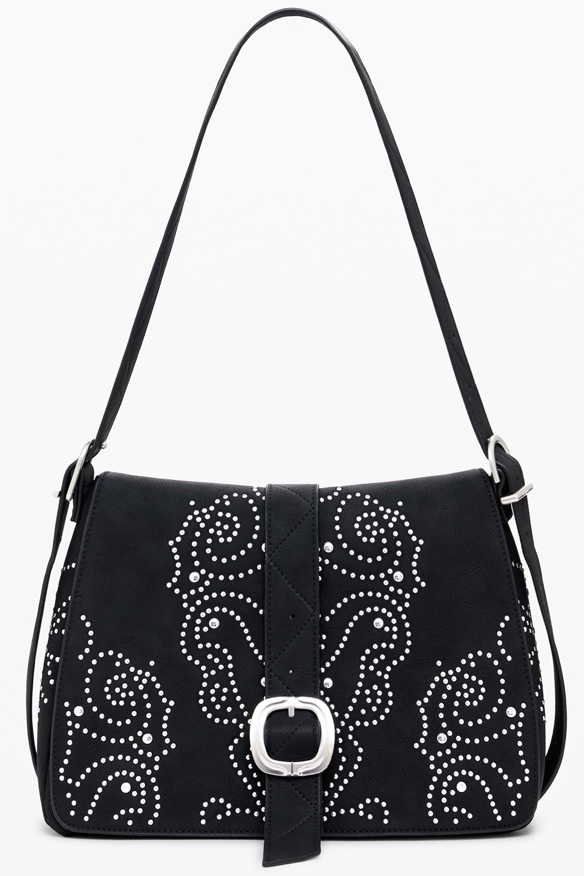 DESIGUAL DAMEN SCHWARZE TASCHE Schwarz UNI 8445110721605