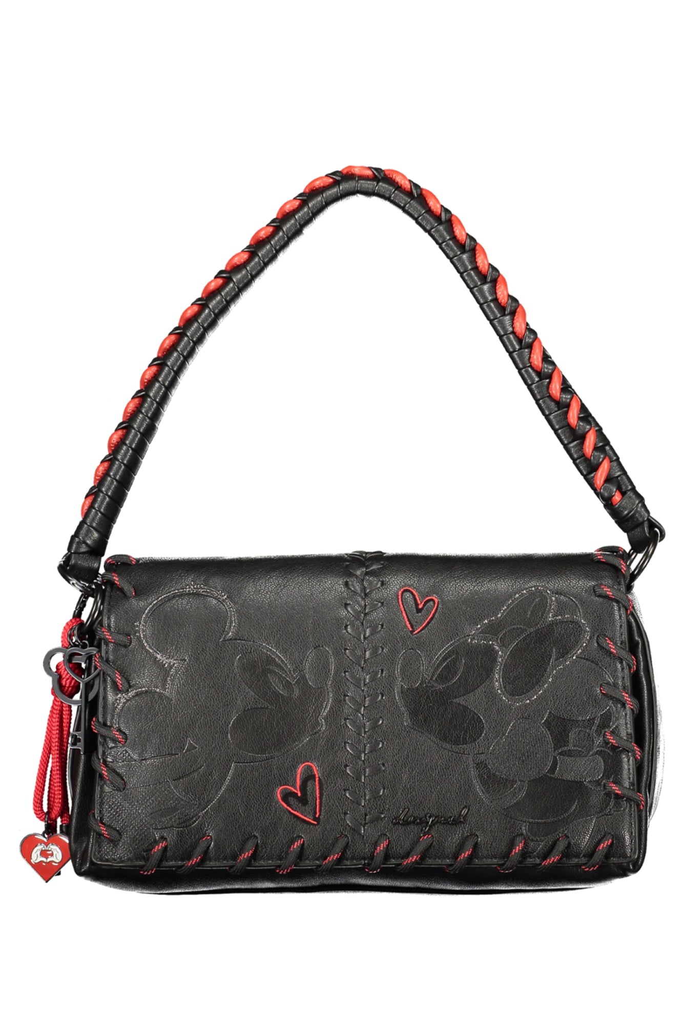 DESIGUAL DAMEN-SCHWARZE TASCHE Schwarz UNI 8445110771884
