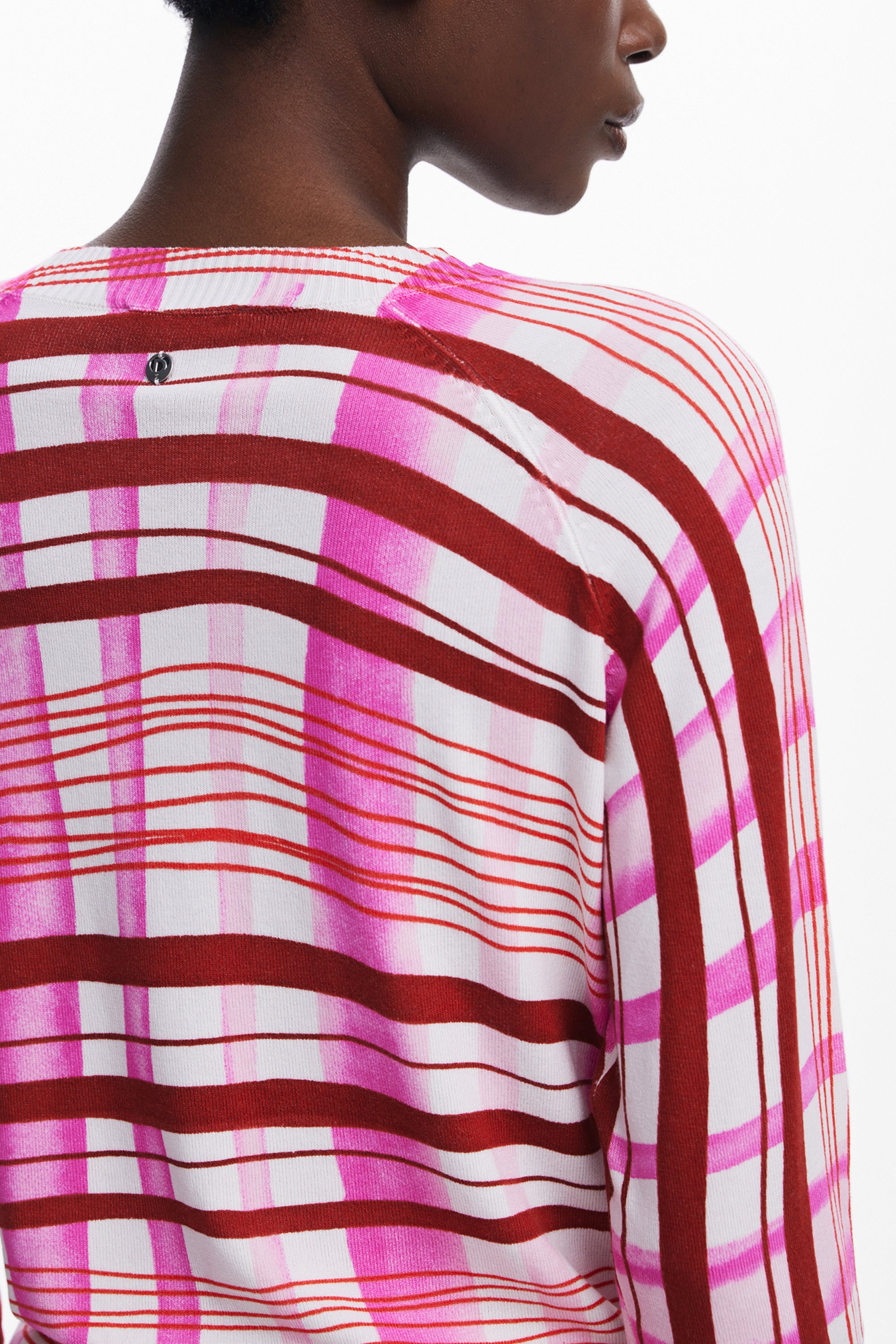 DESIGUAL PINK SWEATER FOR WOMEN