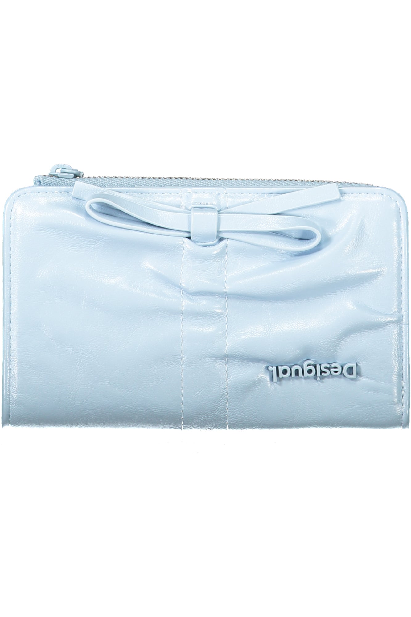 DESIGUAL DAMEN-GELDBÖRSE BLAU Blau UNI 8445110796009