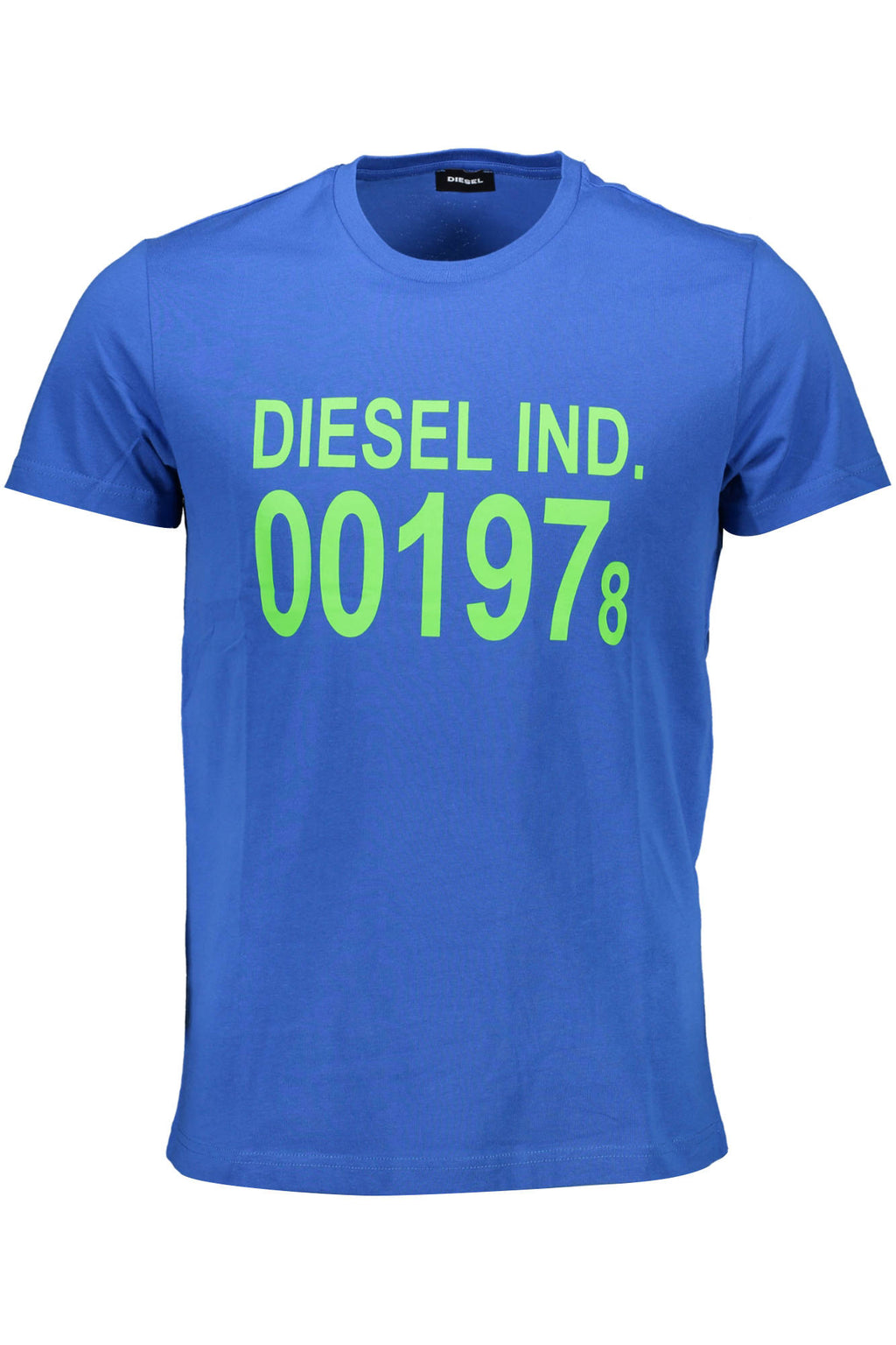 DIESEL HERREN KURZARM T-SHIRT BLAU