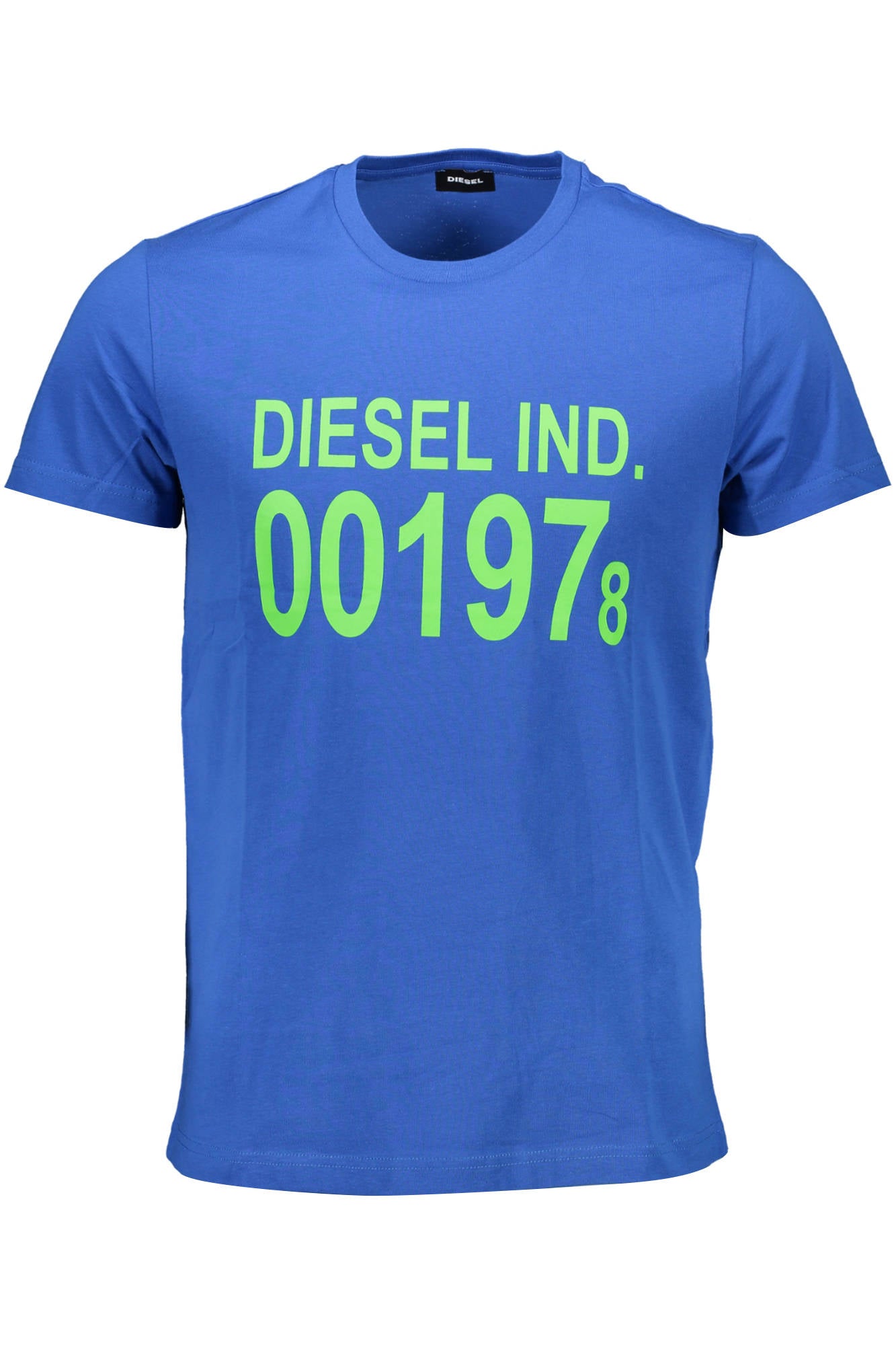 DIESEL HERREN KURZARM T-SHIRT BLAU