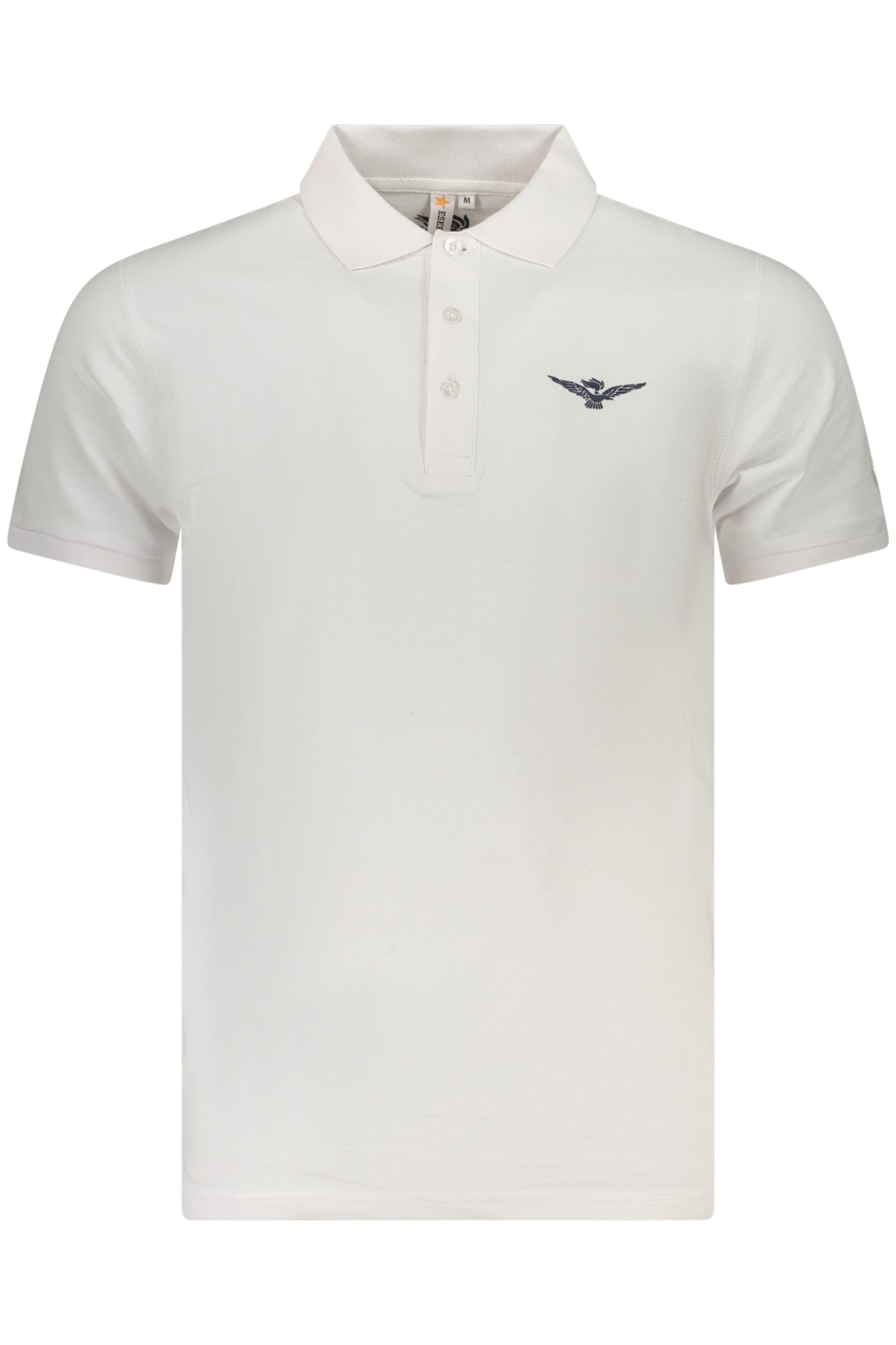 ARMY 1659 HERREN KURZARM-POLO WEISS Weiß S 8057154619567