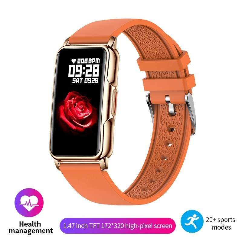 Damen Smart Sport Armband - Gesundheitsuhr mit Funktionen