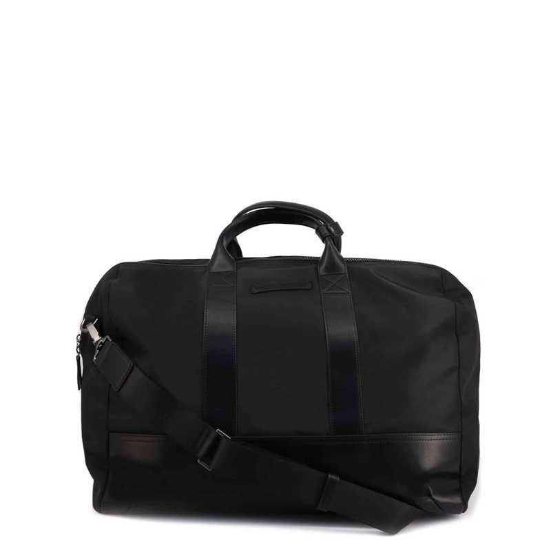 Emporio Armani Reisetasche - Armani Herren in Schwarz mit zwei Henkeln, Zipper und abnehmbarem Schulterriemen aus Polyester.